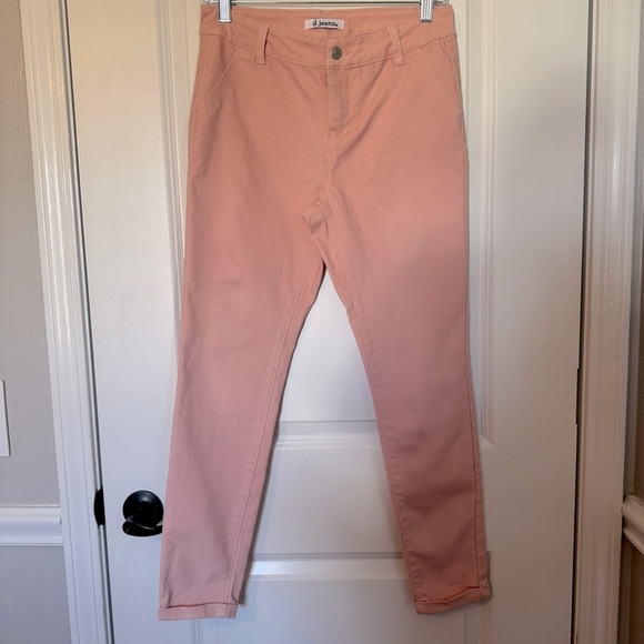 d. jeans Women’s  Pink Skinny Pants - Picture 1 of 6